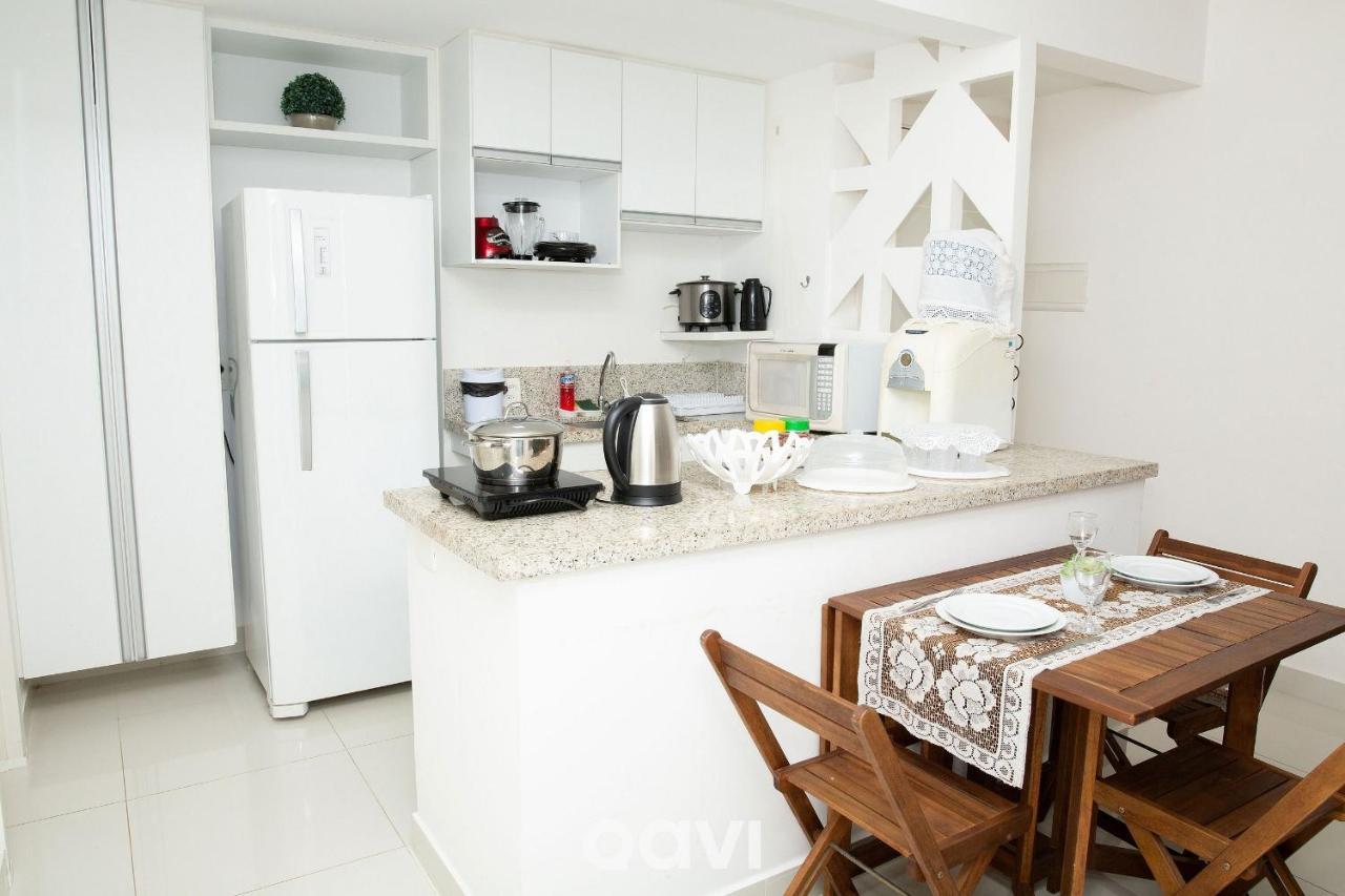 Qavi - Flat Resort Beira Mar Cotovelo #Inmare322 파르나미림 외부 사진