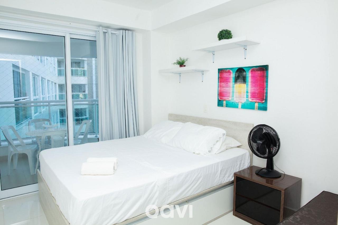 Qavi - Flat Resort Beira Mar Cotovelo #Inmare322 파르나미림 외부 사진