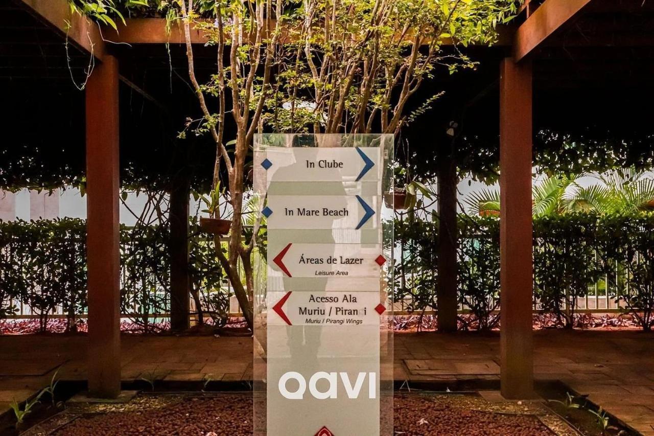 Qavi - Flat Resort Beira Mar Cotovelo #Inmare322 파르나미림 외부 사진