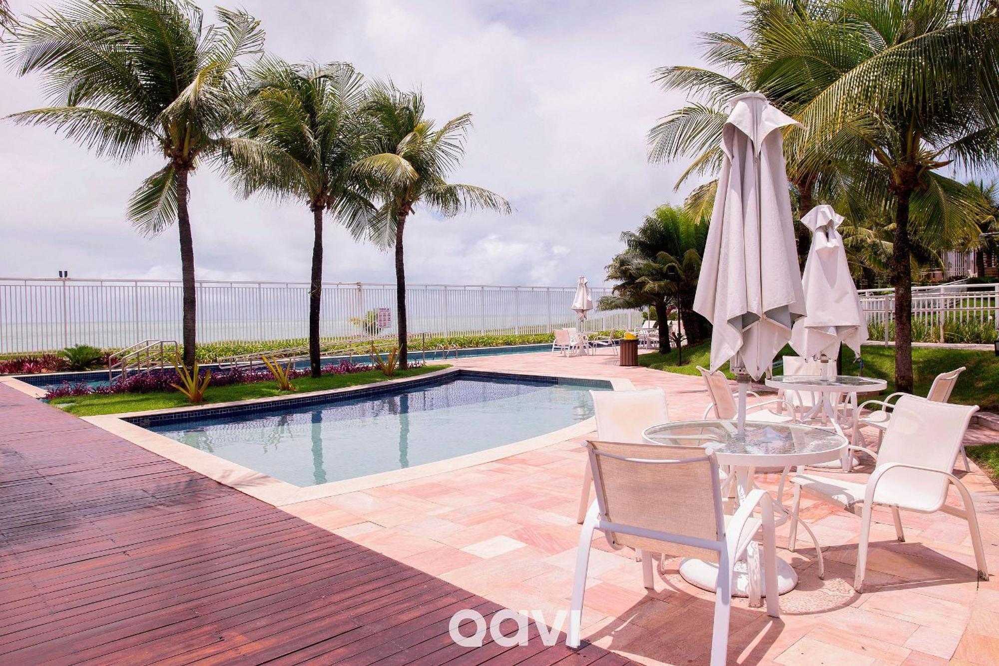 Qavi - Flat Resort Beira Mar Cotovelo #Inmare322 파르나미림 외부 사진
