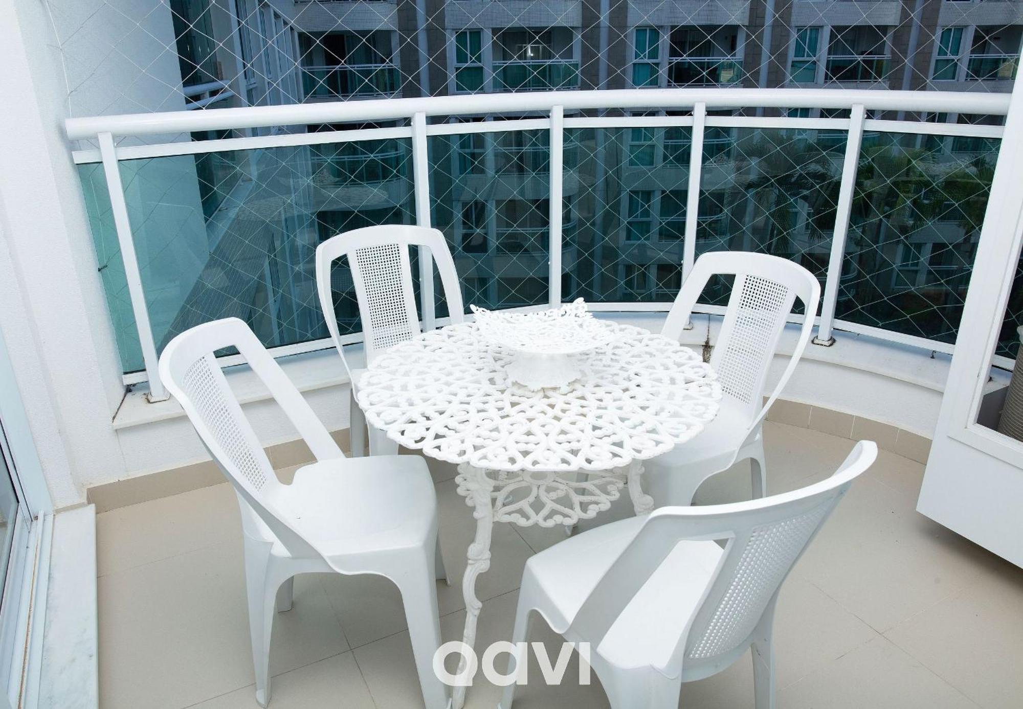 Qavi - Flat Resort Beira Mar Cotovelo #Inmare322 파르나미림 외부 사진