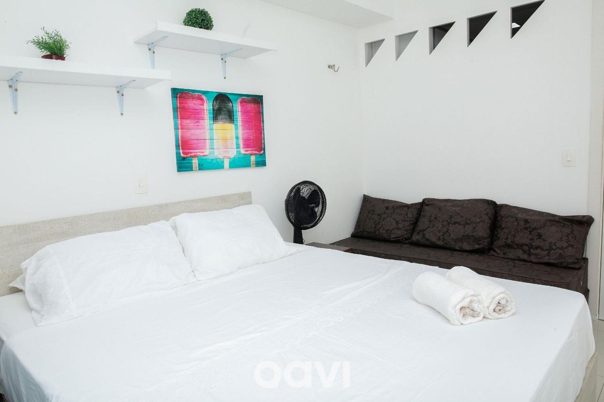 Qavi - Flat Resort Beira Mar Cotovelo #Inmare322 파르나미림 외부 사진